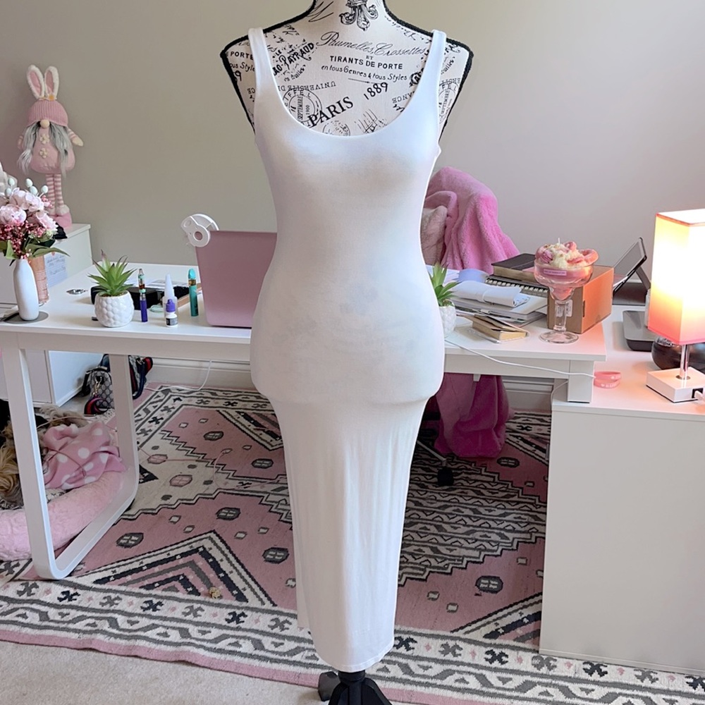 Beautiful White Dress Designed By Windsor